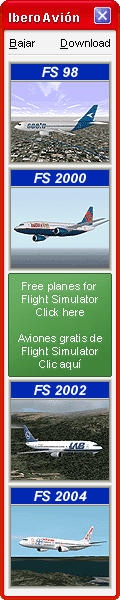 IberoAvion: Aviones para Flight Simulator
